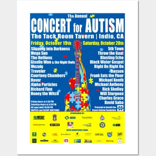 2018 11th Annual Concert for Autism Posters and Art